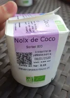 Sorbet noix de coco