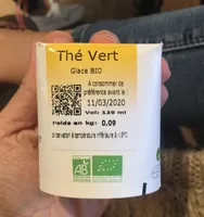 Glace bio thé vert