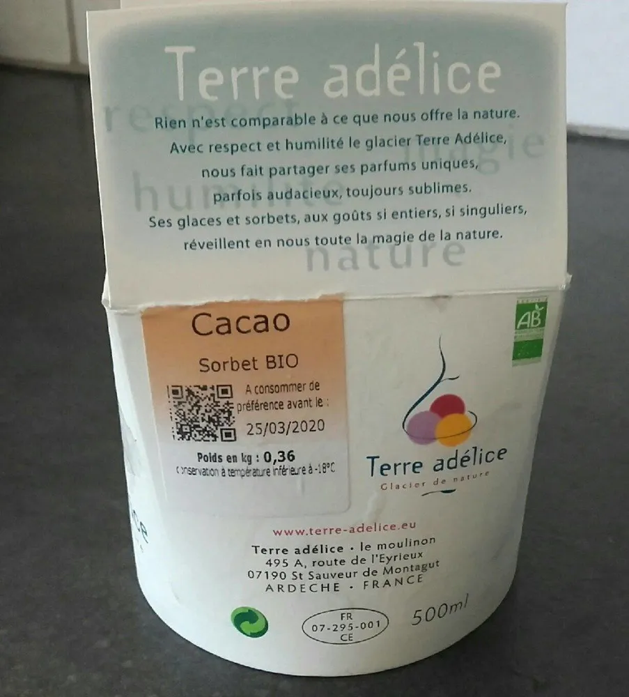 Glace chocolat