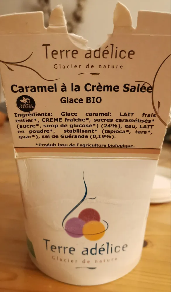 GLACE CARAMEL SALEE