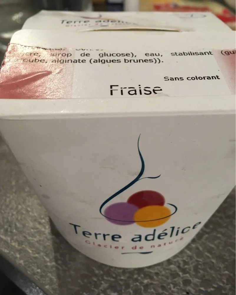 Glace fraise