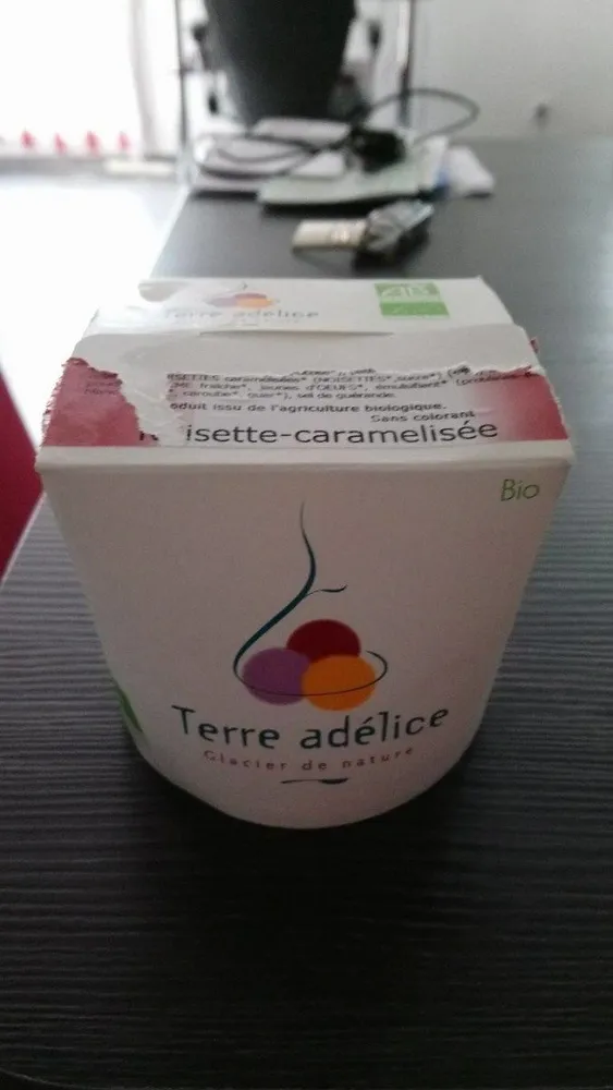Glace Noisette + Morceaux Caramelises