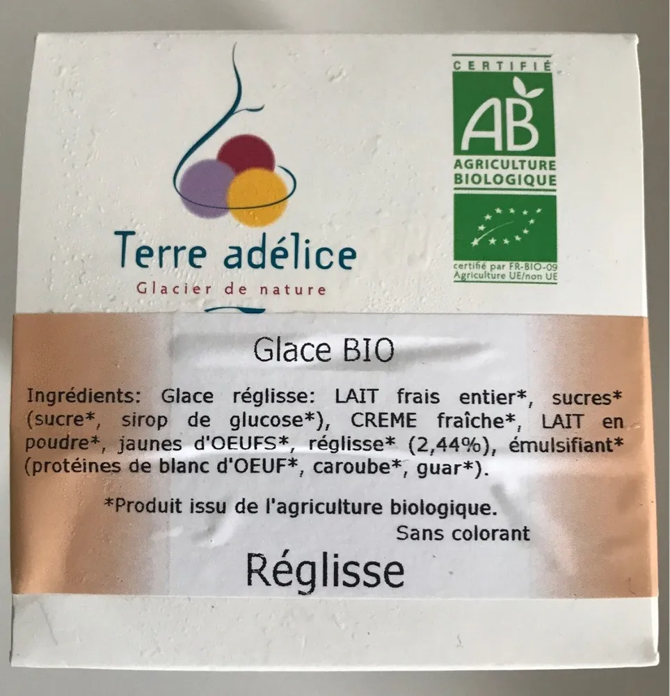 Glace Reglisse