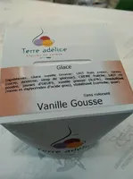Glace vanille gousse