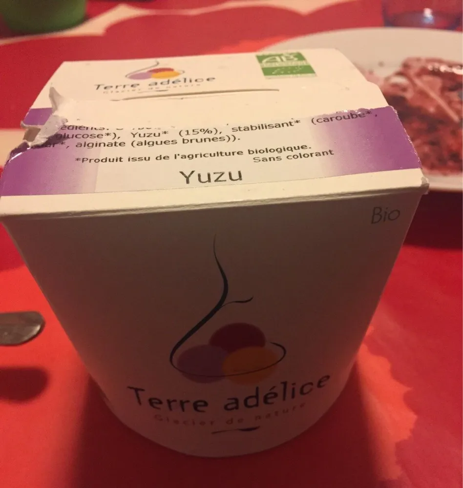 Glace yuzu