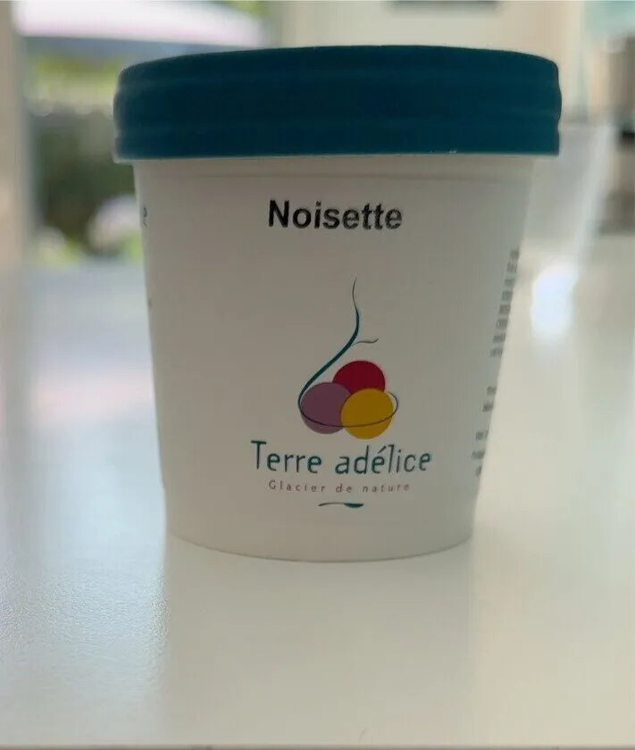 Glace bio Noisette