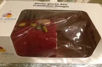 Buche glacée framboise-nougat