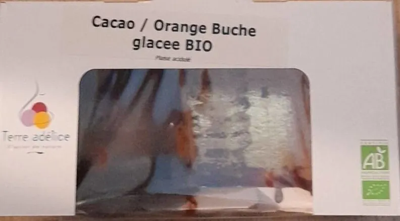 Buche glacée Cacao Orange