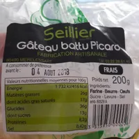 Gâteau battu picard