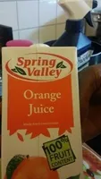 Jus d'orange 100% jus