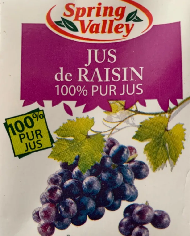 Jus de raisin