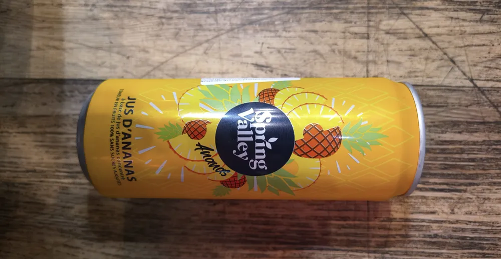 Jus d'ananas