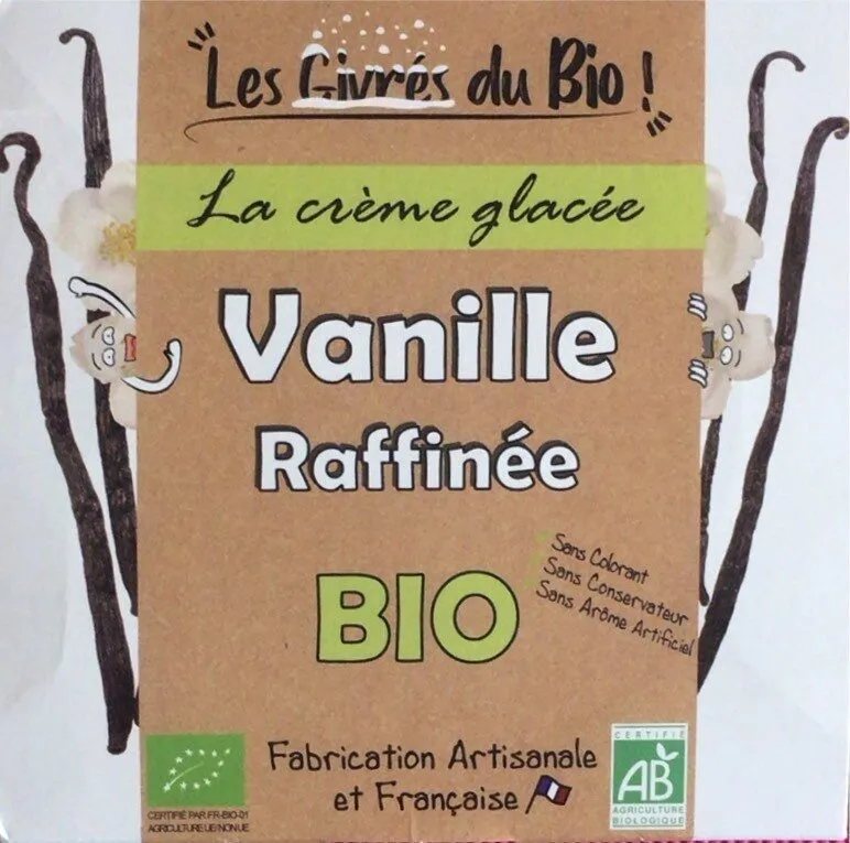 La crème glacée Vanille Raffinée