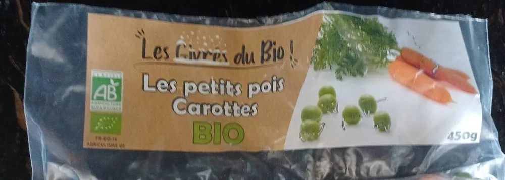 Les petits pois Carottes BIO