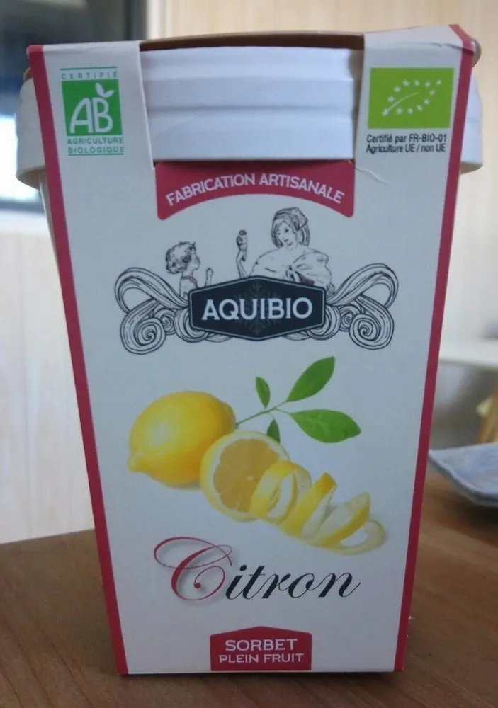 Sorbet citron