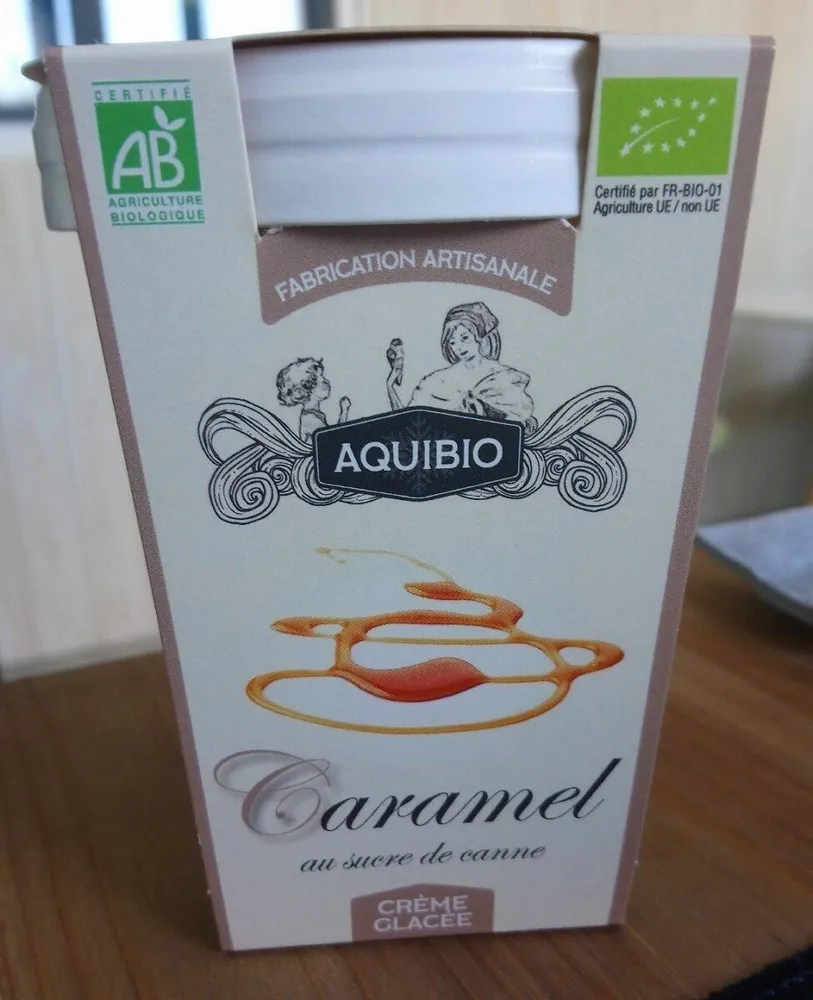 Crème Glacée Caramel au sucre de canne