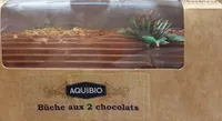 Bûche aux 2 chocolats