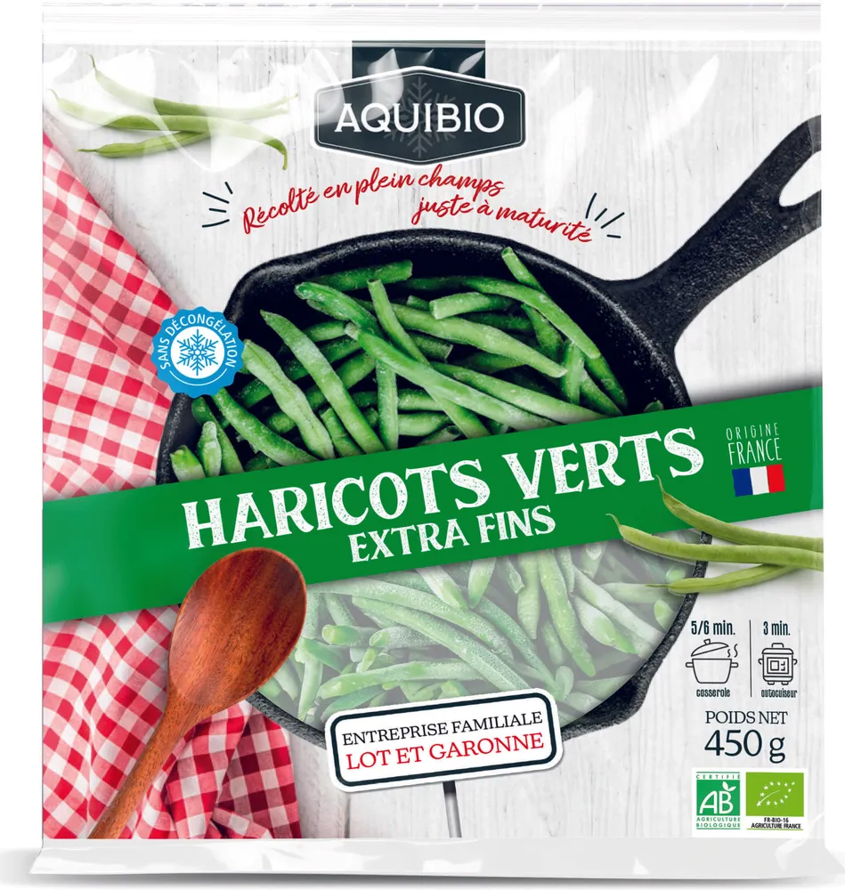 Haricots verts extra fins