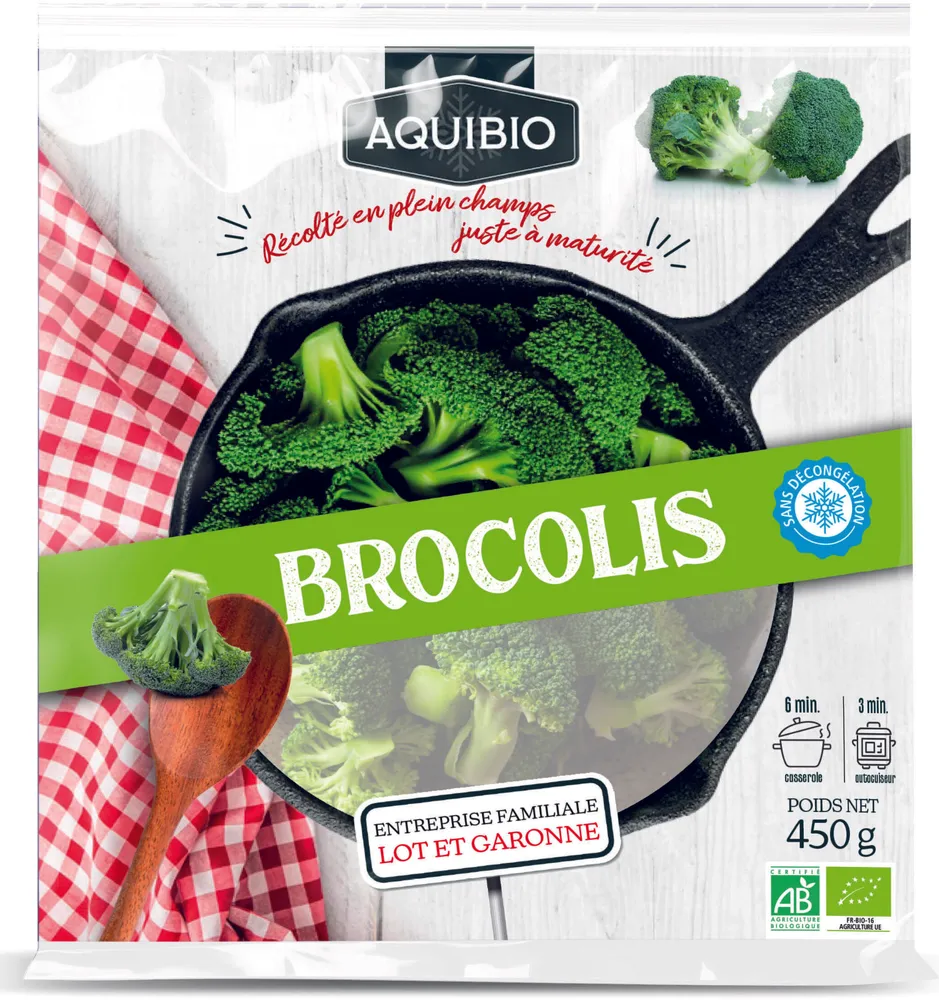 Brócoli, Congelado