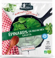 Épinards en branches