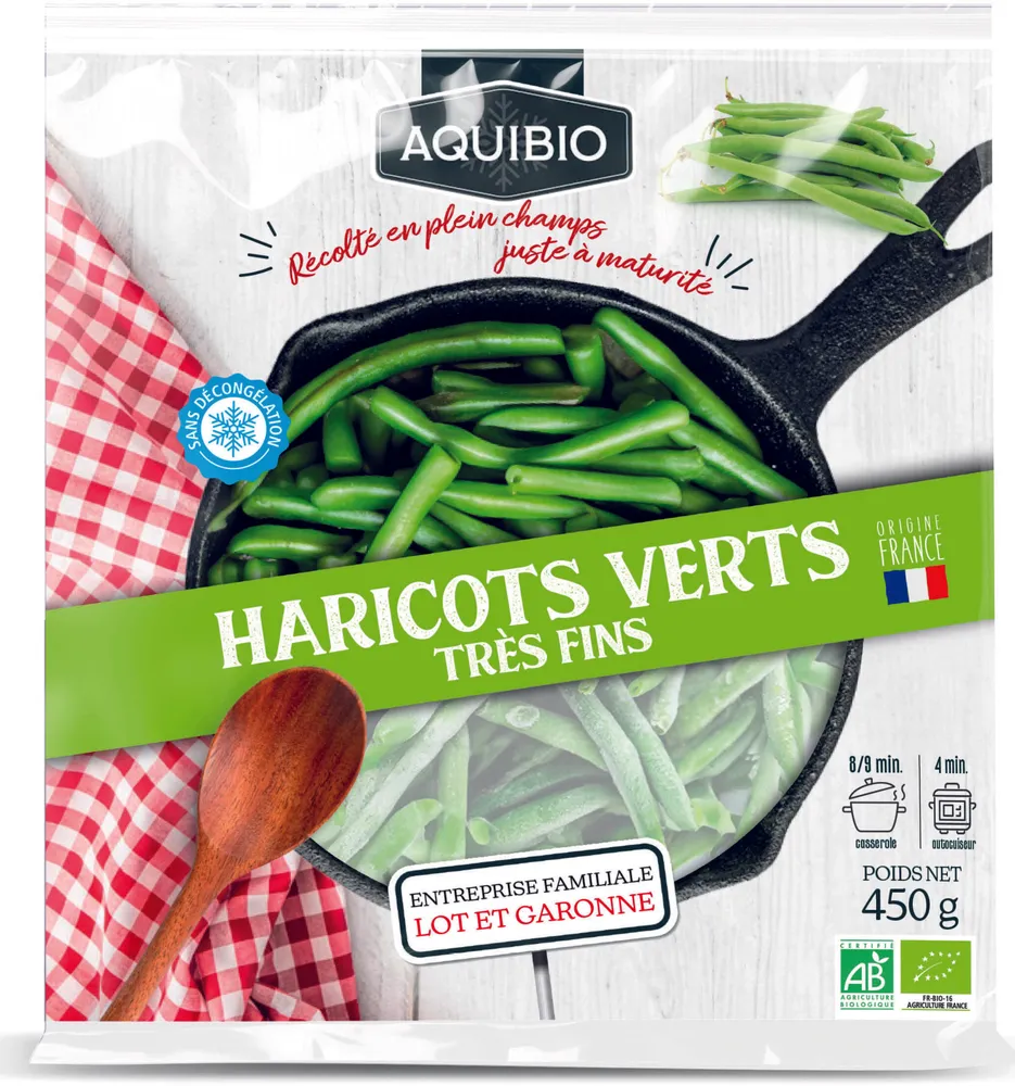 Haricots verts très fins