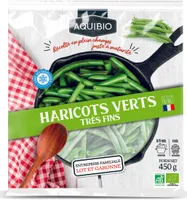 Haricots verts très fins
