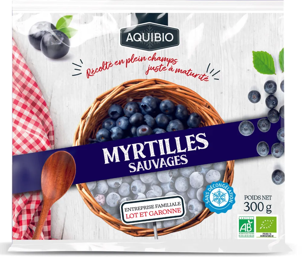 Myrtilles surgelées