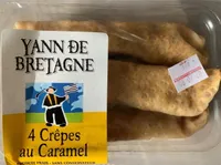 Yann De Bretagne 4 crêpes au Caramel