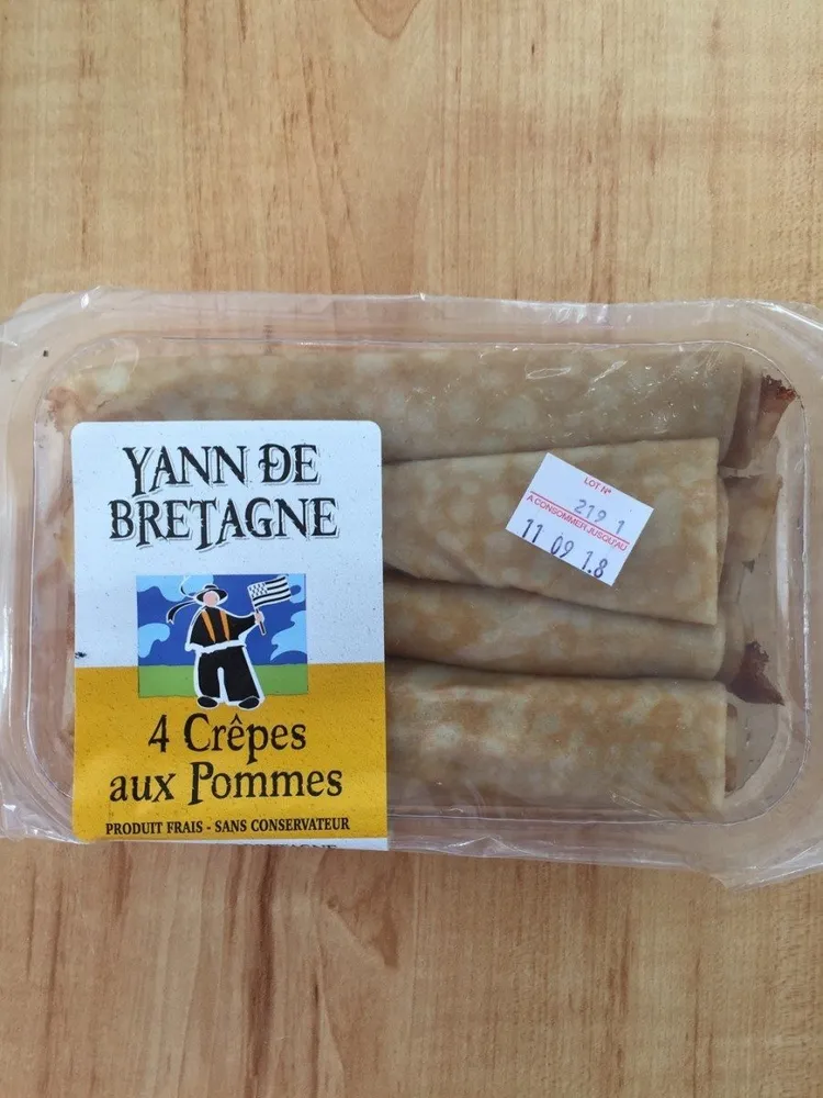 Crêpes aux pommes