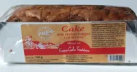 Cake aux cerises rouges