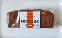 Cake "P'tit Déj" Abricot Avoine Noisette Raisin
