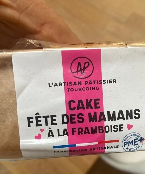 Cake à la framboise