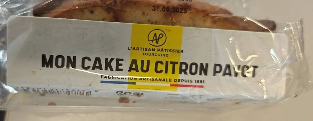 Mon Cake au Citron Pavot