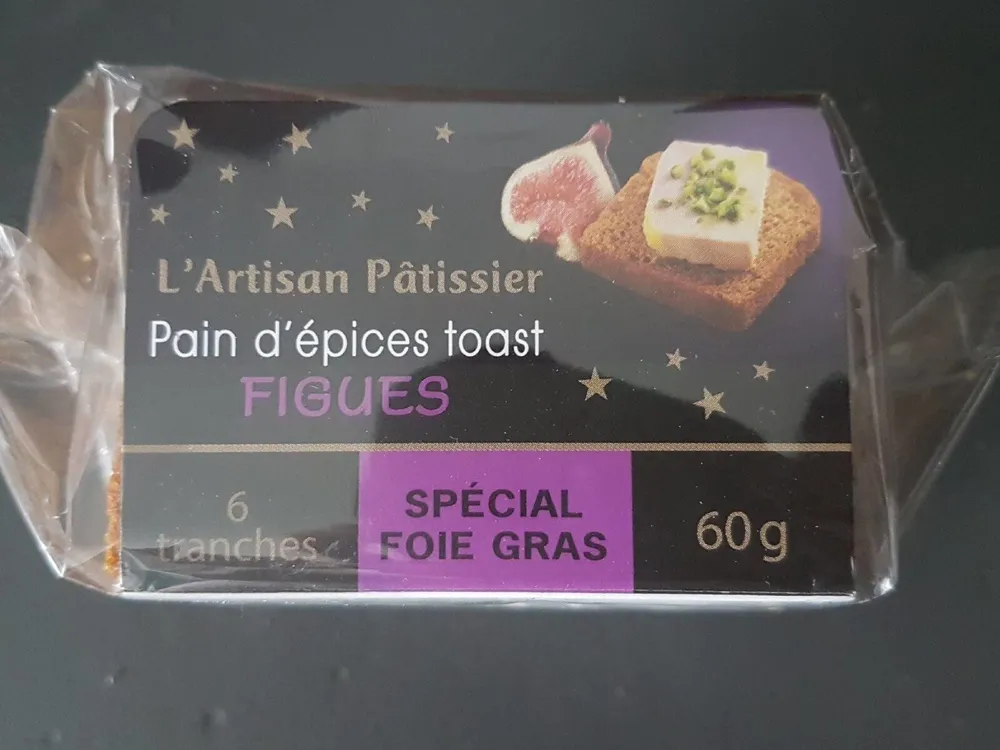 Pain d'épice au miel et aux figues