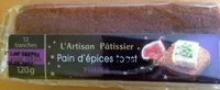 Toasts pain d'épices miel figues