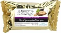 Pain d'épices Gourmet foie gras, figues et raisins en tranches