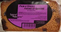 Pain d'épices figues raisins
