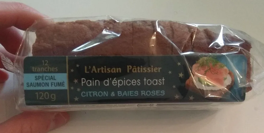 Pain d'épices toast