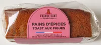 Pain d'épices Toast aux Figues