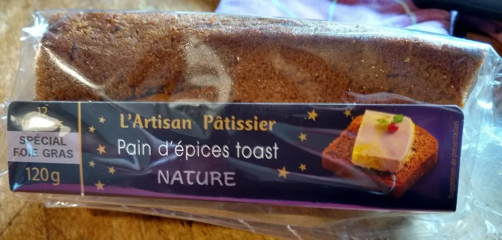 Pain d'épices toast