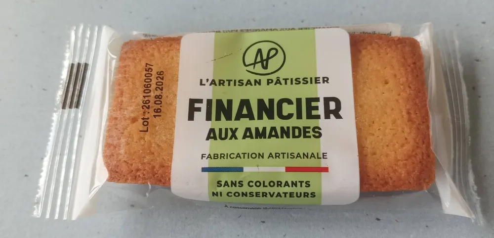Financier aux amandes