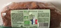 Cake bio chocolat coco