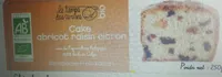 Cake abricot raisin citron