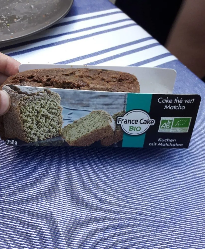 Cake thé vert Matcha