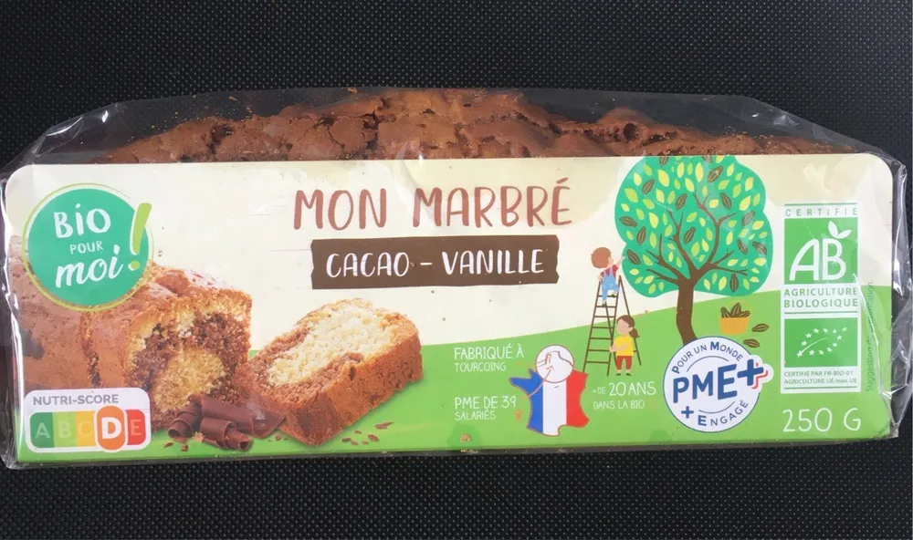 Marbré cacao-vanille