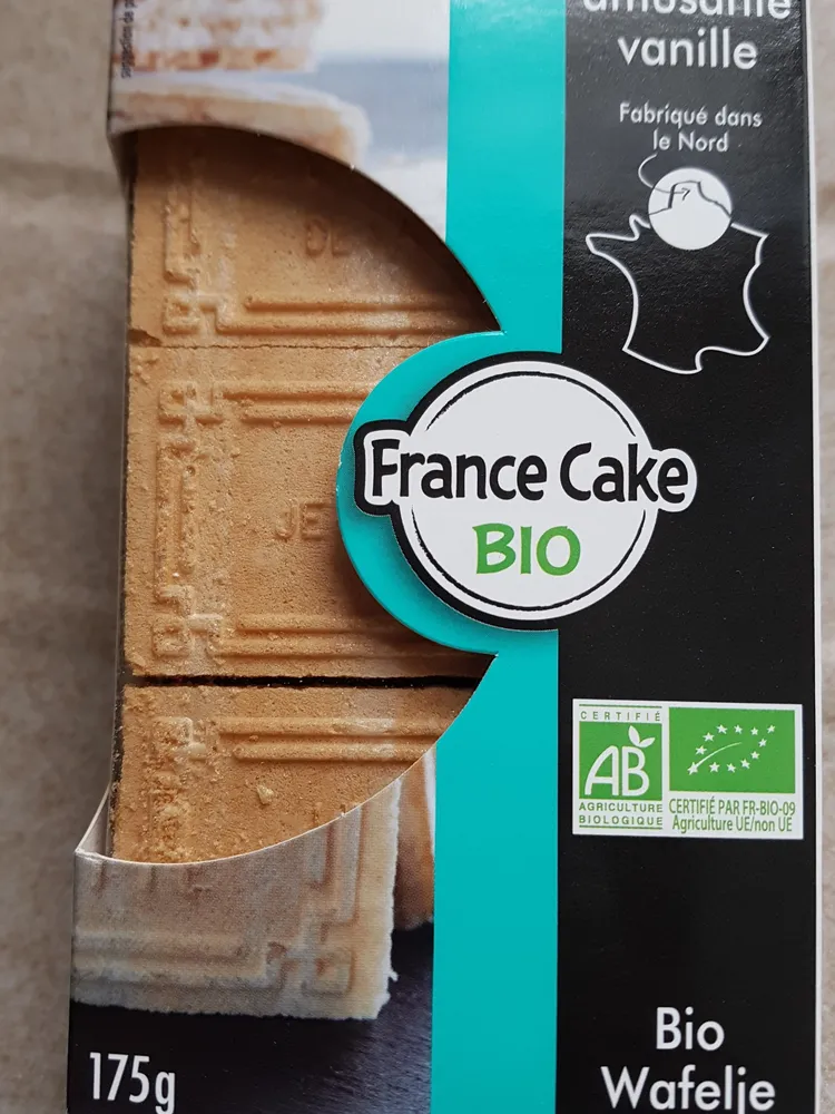 Gaufrette Amusante bio à la Vanille