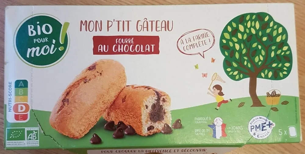 Mon p'tit gâteau fourré au chocolat