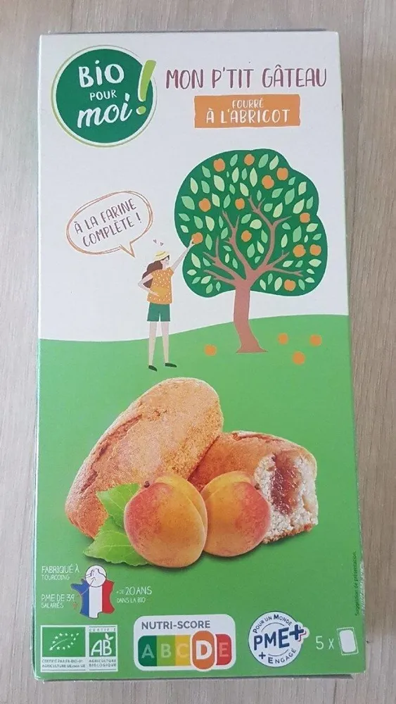 Mon ptit gâteau abricot