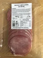Bacon fumé au bois de hêtre