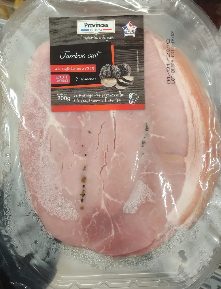 Jambon Cuit à la Truffe Blanche d'Été